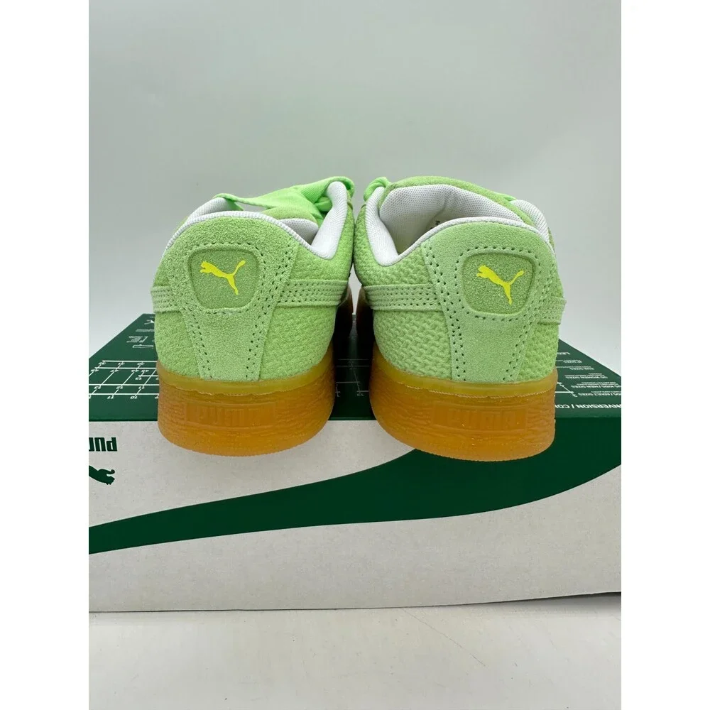 Puma Suede XL Women's Size 7.5 neon Green Athletic Shoes 402318 01